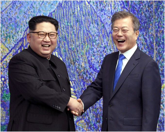 北韓官方媒體形容金文會是歷史性會談。AP