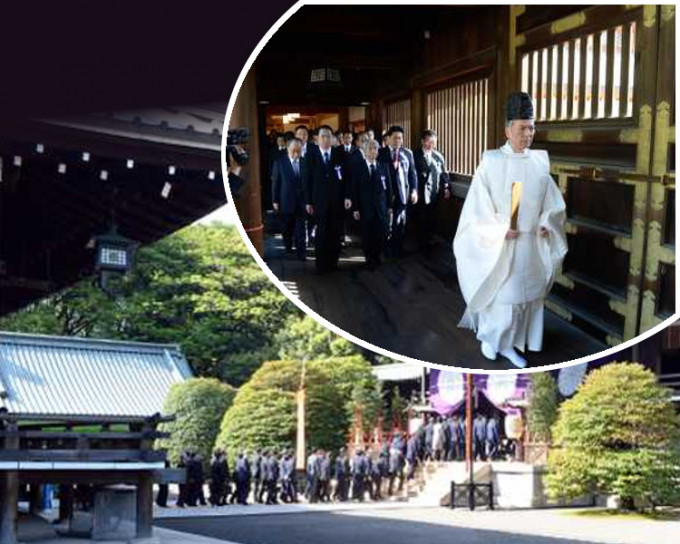 多名当地议员过往亦到靖国神社参拜。