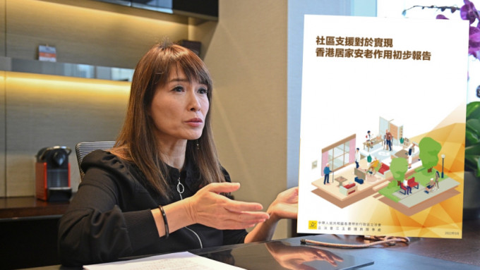 江玉欢吁加强社区支援提高「居家安老」质素。