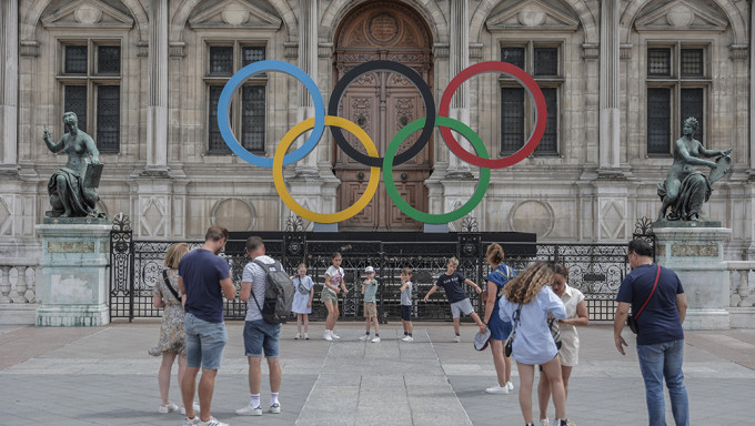 巴黎奧運倒數2024奧運兩周年，組委公布口號。