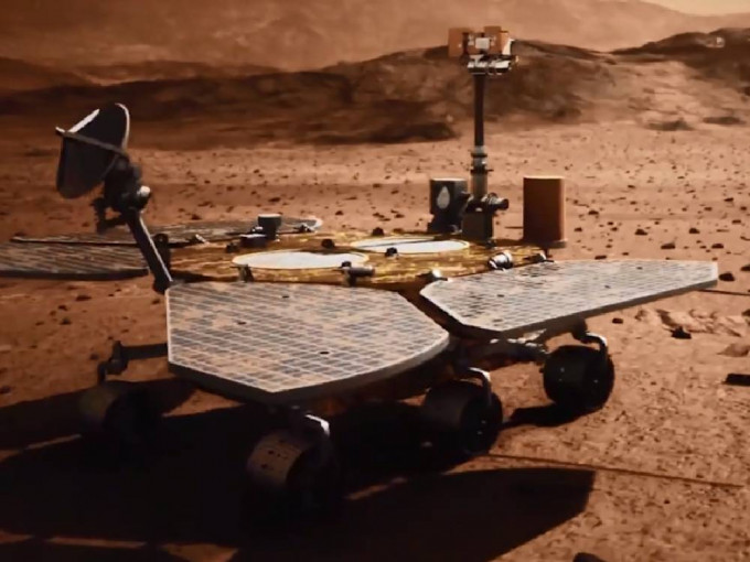 祝融号已在火星表面运行100日。