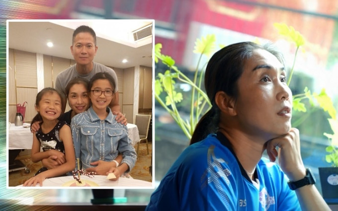 孙玥与前港篮好手何国文婚后育有两位女儿，一家生活幸福。