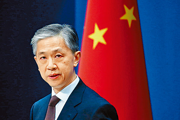 外交部發言人汪文斌批評美方打壓華企。