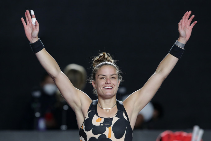 莎姬莉打入WTA年终赛四强。Reuters