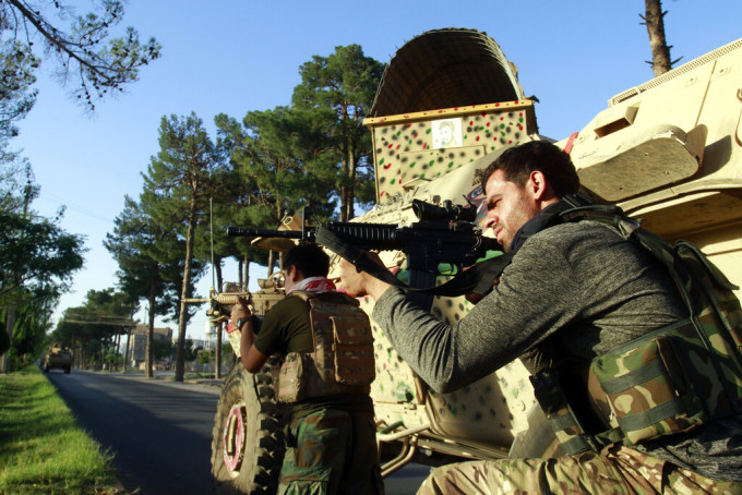 阿富汗形势恶化，政府军与塔利班展开激战。资料图片