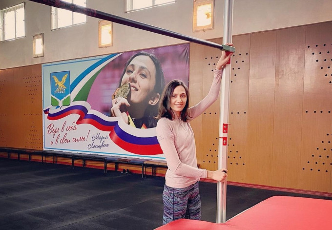 俄国跳高女王娜丝姬妮有望亮相东京奥运。 娜丝姬妮IG图片