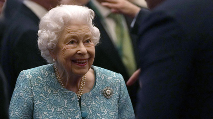 英女皇于今年2月确诊新冠肺炎。AP图片