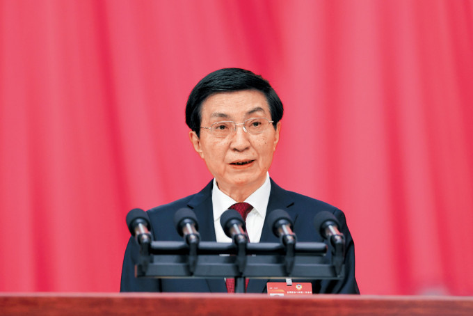 全国政协主席王沪宁昨日发表工作报告。