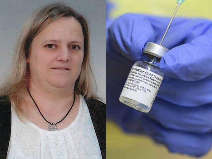 葡萄牙女護士接種輝瑞疫苗兩日後死亡。（網圖/AP）