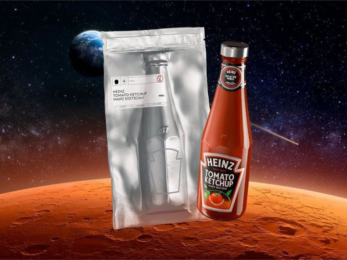 亨氏的火星番茄酱由14名科学家联手研发。互联网图片