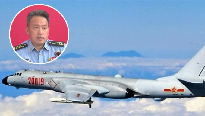 解放軍空軍新聞發言人表示轟-6K巡航台灣常態化。