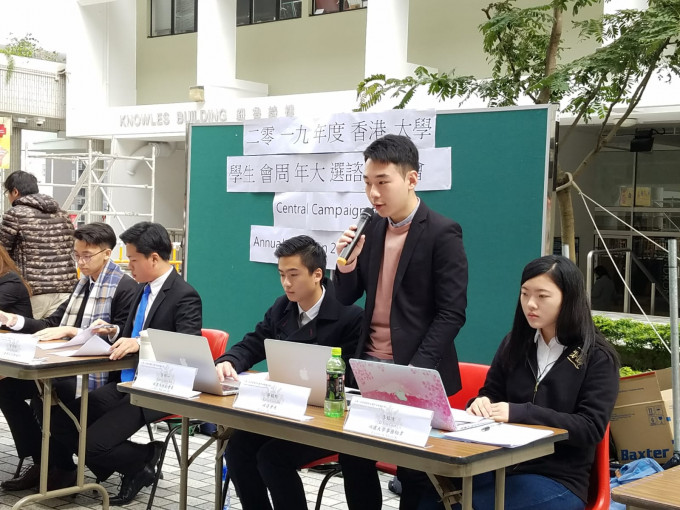候選會長鄭鎮熙稱，大學有自行決策的權利，尊重校方的所有決定。
