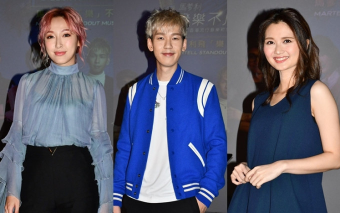 （左起）叶巧琳、林奕匡和黄妍担任导演。