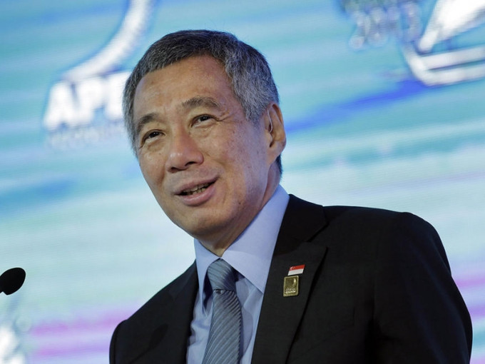 新加坡總理李顯龍表示，將法定退休年齡由62歲延至65歲。　AP