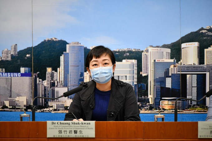 衞生防護中心張竹君指抗疫靠香港市民合作。
