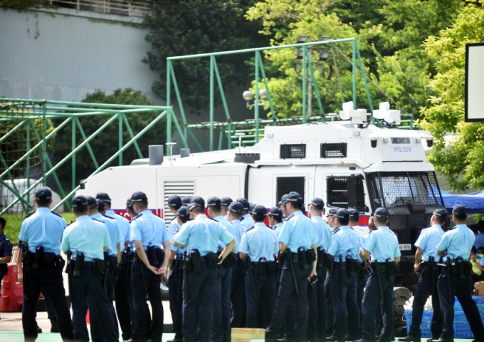 粉嶺警察機動部隊總部。資料圖片