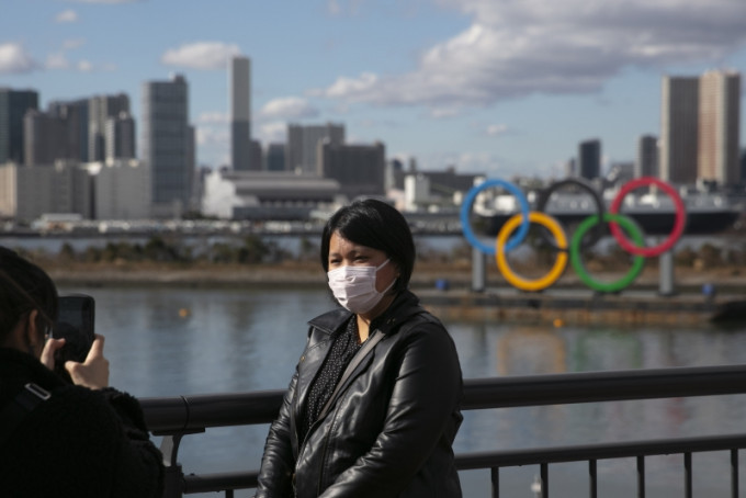 東京奧組委指新型肺炎疫情不影響奧運。AP