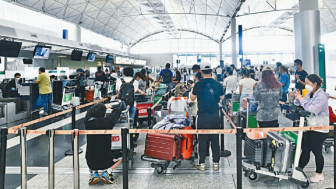 机场客运量已回复至疫情前水平80%。资料图片