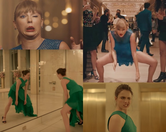 Taylor Swift新歌MV同两年前的名牌香水广告有不少相似之处。