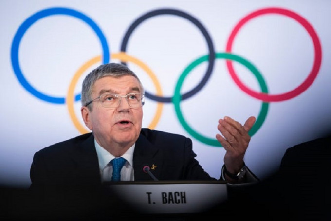 国际奥委会主席。AP图片