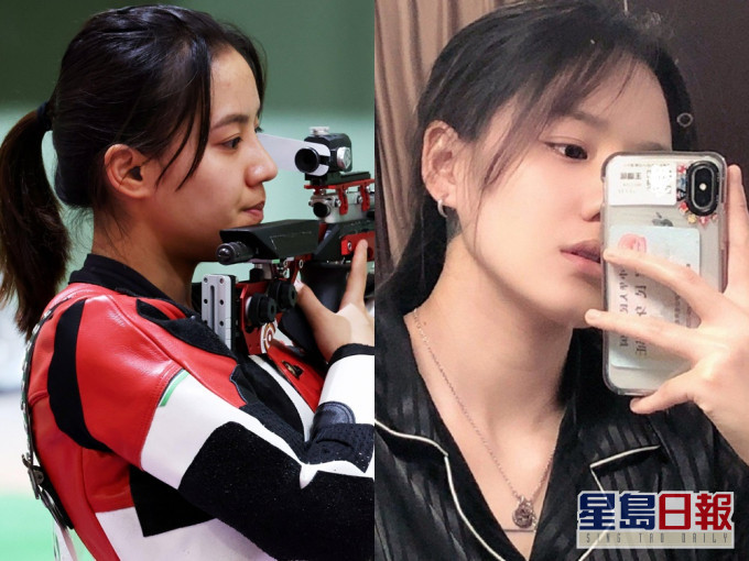 王璐瑤賽後上載睡衣自拍照惹熱議。網上圖片