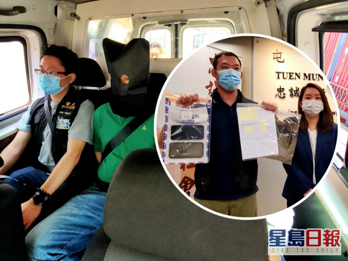 警方昨日拘捕一名男子,涉嫌假冒公职人员、企图以欺骗手段取得财产及盗窃罪。