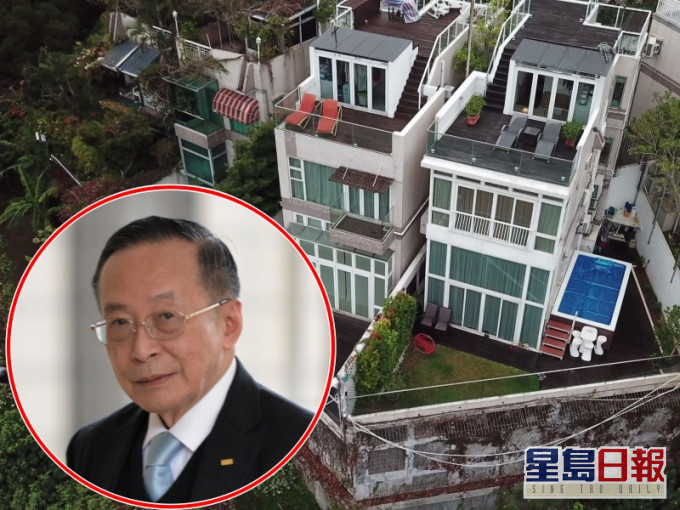 由律政司司长郑若骅丈夫潘乐陶及其女儿潘颖欣,共同持有的屯门海诗别墅三号屋。