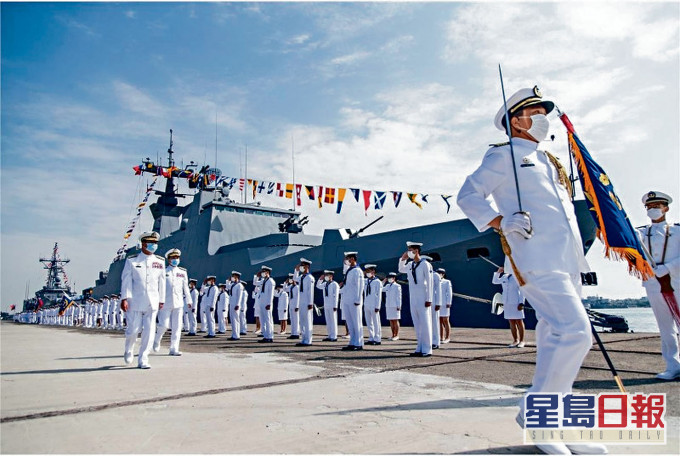台灣軍艦。網圖
