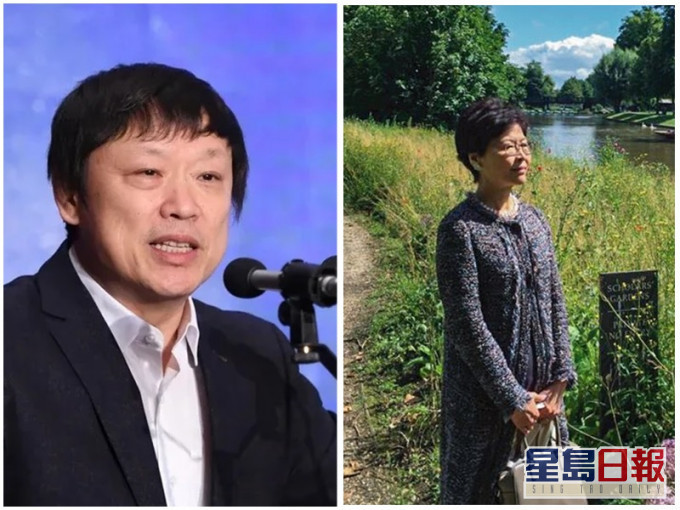 胡锡进批剑桥对林郑落井下石。网上图片/facebook图片