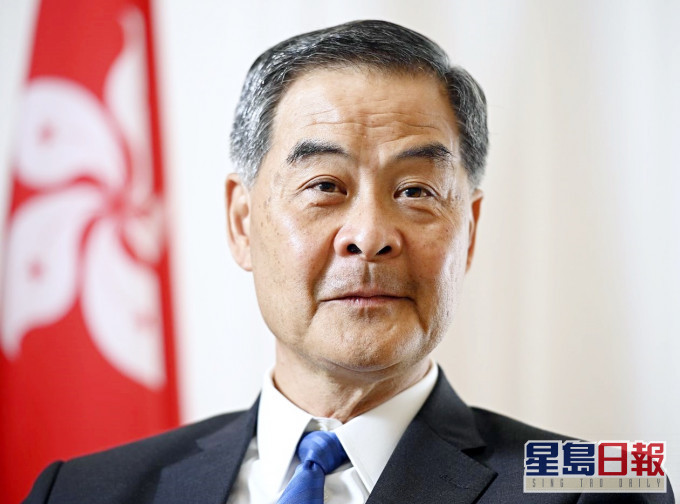 梁振英指,通關與否對一部份港人來說是「不痛不癢」。資料圖片