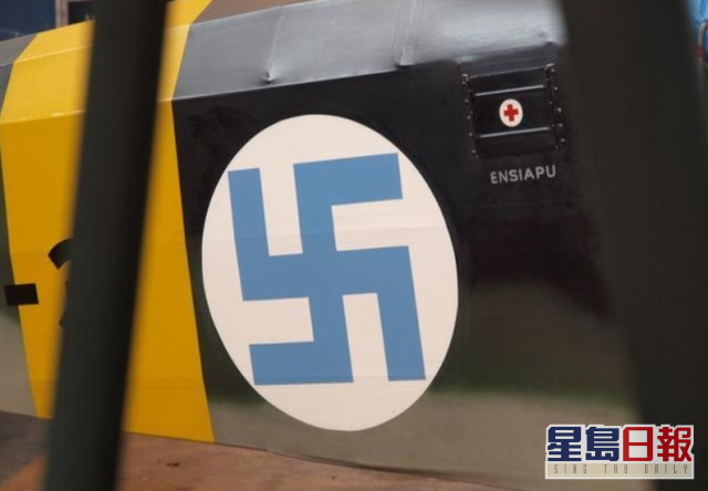 芬兰空军司令部使用「卐」。网图