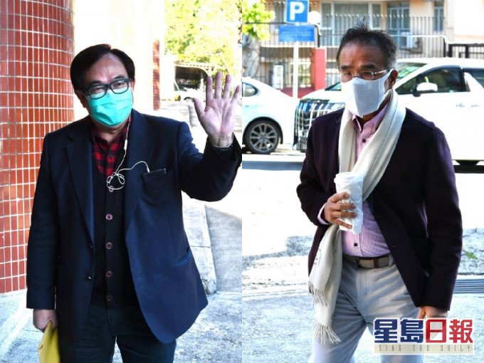 盧偉國(左)及田北辰(右)均有批評政府的抗疫工作。