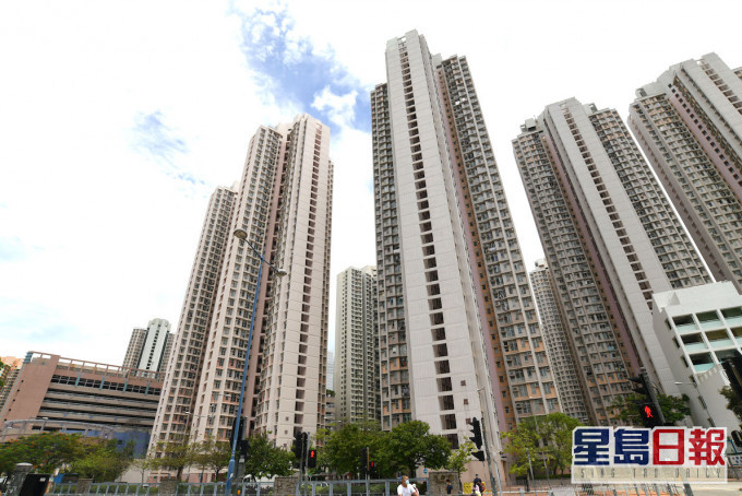確診的麵包師傅居住在天頌苑頌棋閣。資料圖片