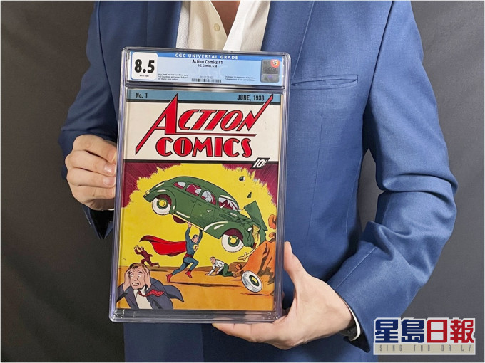 《Action Comics》於一九三八年出版。AP