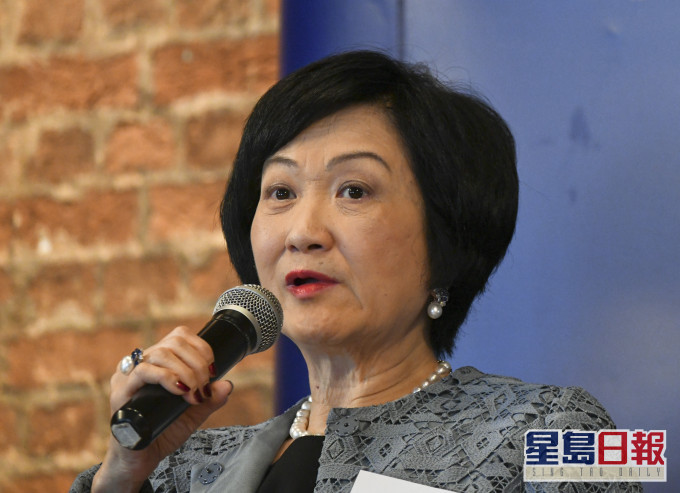 葉劉淑儀不滿台灣代表說台灣為國家及稱「武漢肺炎」,在研討會離場抗議。資料圖片
