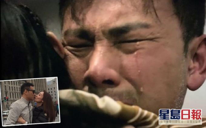 林文龍演得好投入,流晒眼淚,愛妻郭可盈係頭號粉絲。