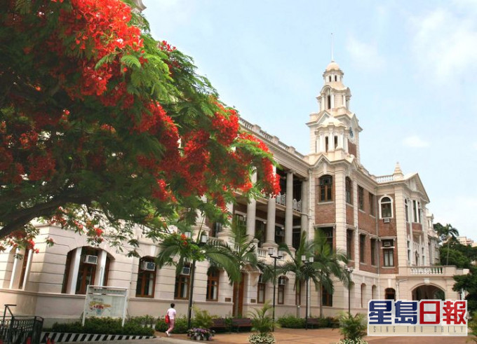 香港大学跌出十大。资料图片