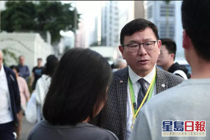 趙錦榮稱對種族歧視不能沉默。加拿大星島日報圖片