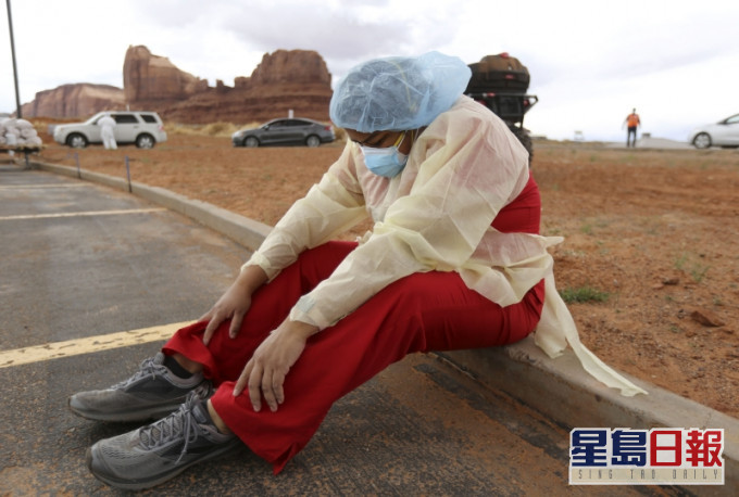世衞指全球单日新增病例再创新高,形容为伤感纪录。AP图