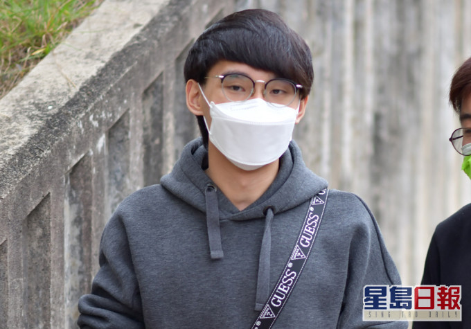 被告蔡子聰。 資料圖片