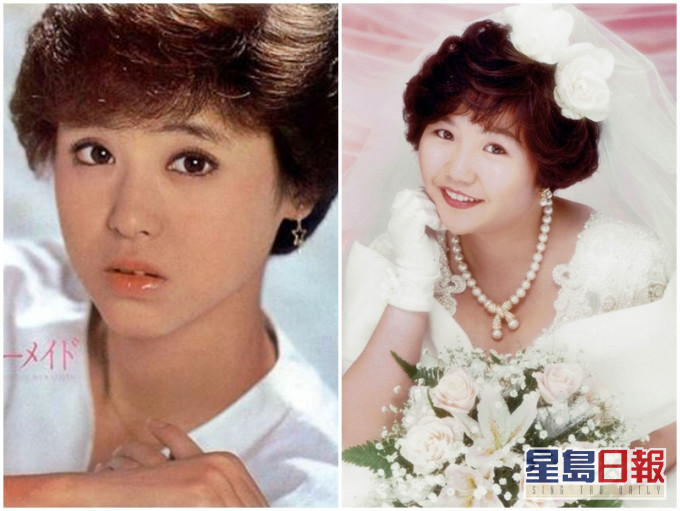 有網民指,麥玲玲(右)與日本女星松田聖子(左)「撞樣」。網圖