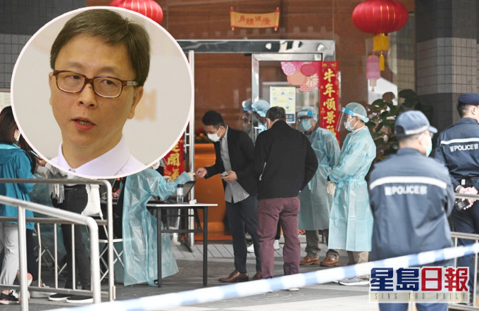 何栢良倡大廈有一宗確診個案即封,並於12小時內完成檢測。 資料圖片