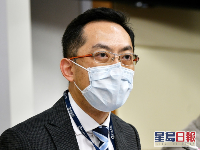 衞生署衞生防護中心總監林文健。資料圖片