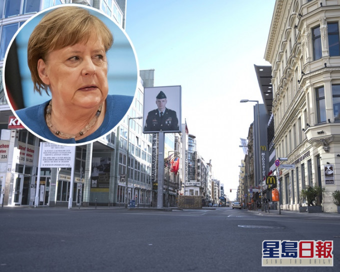 P默克尔政府将推出总额8220亿欧罗的经济援助方案。AP
