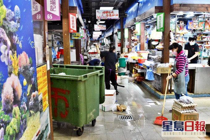 位於鯉魚門廣場內的鯉魚門市場需強制檢測。