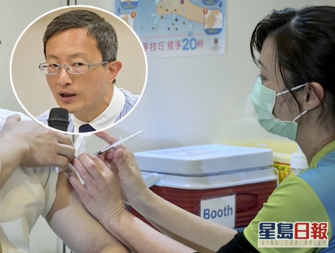 林哲玄指团队会增加邀请退休医生、牙医或药剂师参与接种。 资料图片