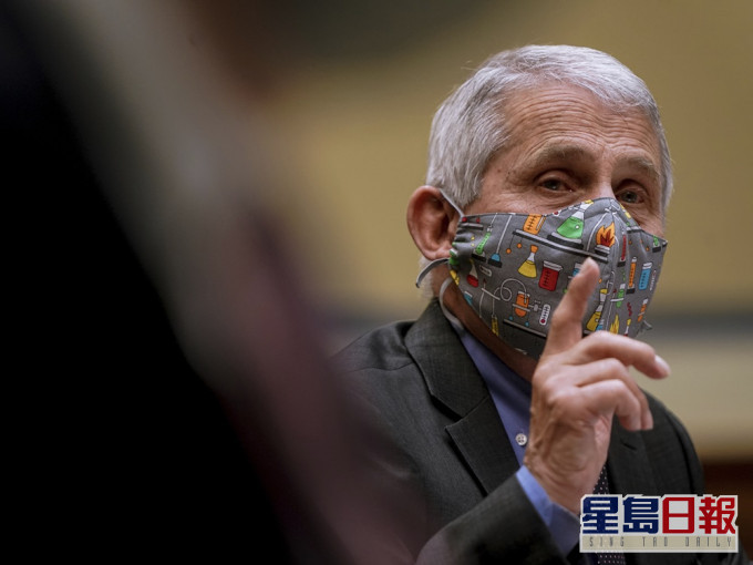 福奇認為,印度政府要盡可能為更多民眾接種疫苗。AP圖片