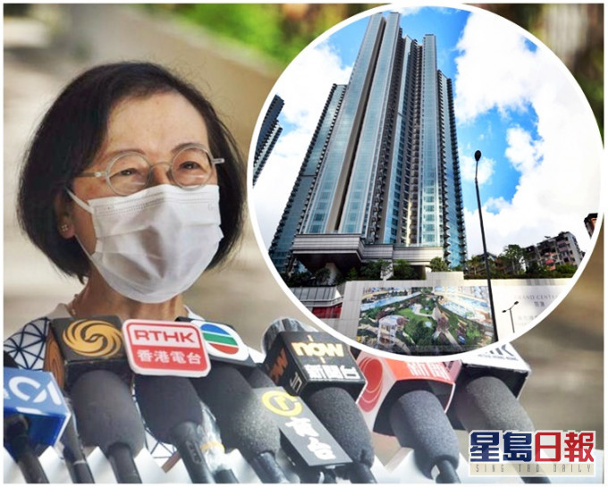 陈肇始欢迎各行各业提供的诱因并表示感谢。小图为位于观塘的凯滙。