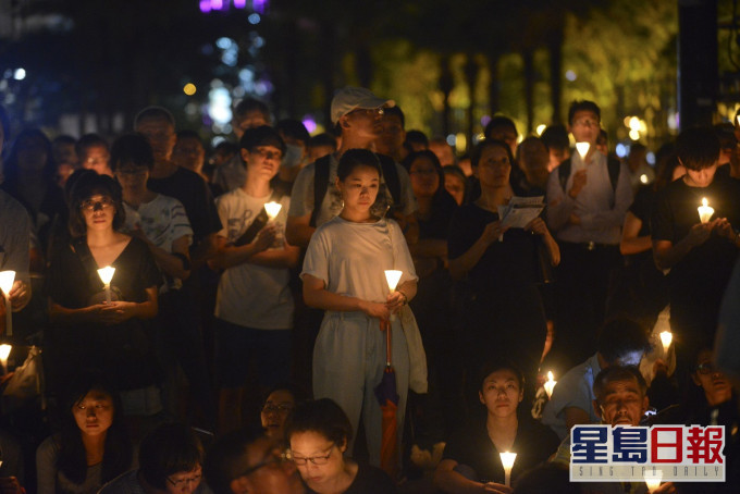 今年香港六四晚会被禁止举办。资料图片