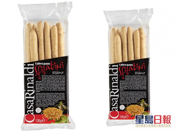 Casa Rinaldi品牌的 Pane Sfilatini Sesamo芝麻棒。(品牌網頁)